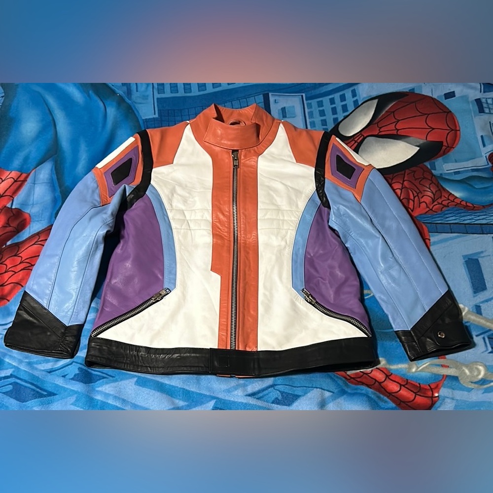 UNIQUE | CUSTOMMADE | OverWatch Blizzard Handmade D.Va Soldier 76 Leather Jacket